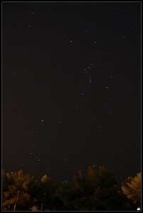 Un nouveau test sur Orion à 18mm, et à 60s, 800 iso